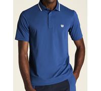 Maglietta da uomo Wilson M Challengers Technical Polo Blue L
