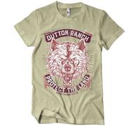 Maglietta Da Uomo Yellowstone Dutton Ranch - Proteggi La Terra Taglie S-XXL