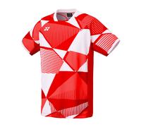 Maglietta da uomo Yonex Men's Crew Neck Shirt 10635 Tango Red XL
