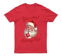 Maglietta da uomo You Aint Getting Sarcastic Christmas Holiday maglietta...
