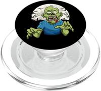 Maglietta da zombie spaventoso Halloween Boys Kids Face PopSockets PopGrip per MagSafe