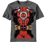 Maglietta Dead Pool Deadpool Marvel Comics Licenza Ufficiale Hero Multicolor Xl