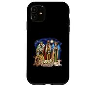 Maglietta dei Tre Re Presepe Storia di Natale Tres Reyes Custodia per iPhone 11