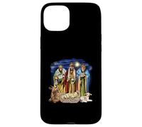 Maglietta dei Tre Re Presepe Storia di Natale Tres Reyes Custodia per iPhone 15 Plus
