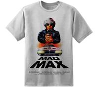 Maglietta Del Film Retro Vintage Di Mad Max GB Con Mel Gibson E Road Warrior
