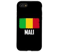 Maglietta del Mali, da uomo e da donna, con bandiera del Mali Custodia per iPhone SE (2020) / 7 / 8