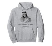 Maglietta del Principe Saudita Mohammed bin Salman Felpa con Cappuccio