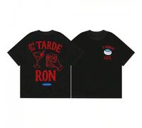 Maglietta del rapper, abbigliamento per uomo e donna, moda hip-hop, magliette a maniche corte in cotone di alta qualità per l'estate, streetwear. L,M,S,XL,XXL,XXXLTessuto in maglia