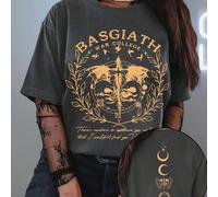 Maglietta della Quarta Ala, Rebecca Yarros, Cavaliere del Drago, Violt Sorrengail, Basgiath War College, Merchandising ACOTAR, Maglietta della Quarta Ala Basgiath, Stile morbido per donna, perfetta pe