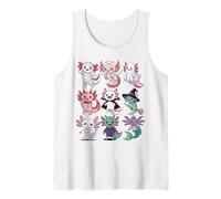 Maglietta di Halloween Axolotl - Carino Spooky Axolotls Costume Canotta