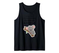 Maglietta di Halloween con Scritta This is My Human Costume I'm Really a Koala Canotta