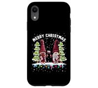 Maglietta Di Natale Con Gnomo E Folletto Con Bicchiere Di Custodia per iPhone XR