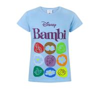 Maglietta Disney blu a maniche corte Ragazze