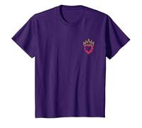 Maglietta Disney Descendants 2 Evie Heart Crown Maglietta, Bambini, Viola, 2 anni