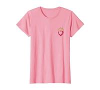 Maglietta Disney Descendants 2 Evie Heart Crown Maglietta, Donna, Rosa, S
