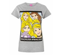 Maglietta Disney grigia a maniche corte Donna