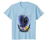 Maglietta Disney La Bella Addormentata Strega Mistress Of Evil Maglietta, Bambini, Celeste, 4 anni