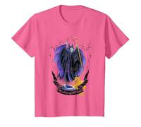 Maglietta Disney La Bella Addormentata Strega Mistress Of Evil Maglietta, Bambini, Rosa Mélange, 2 anni