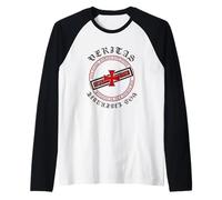 Maglietta Distressed Knight Templar - Veritas vos liberabit Maglia con Maniche Raglan