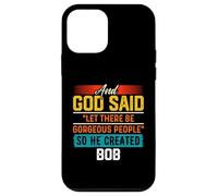 Maglietta divertente con scritta "And God Said So He Created BOB Custodia per iPhone 12 mini