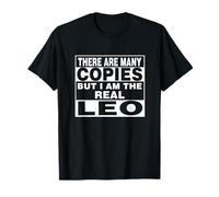 Maglietta divertente con scritta "I Am Leo", idea regalo personalizzata Maglietta