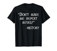 Maglietta divertente con scritta "I love History" Maglietta