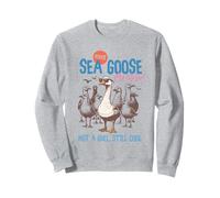 Maglietta divertente con scritta in lingua inglese "Not a Gull Still Cool" Felpa