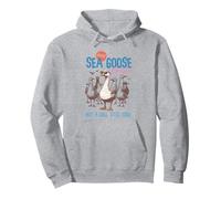 Maglietta divertente con scritta in lingua inglese "Not a Gull Still Cool" Felpa con Cappuccio