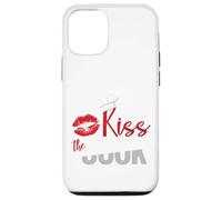 Maglietta divertente con scritta "Kiss The Culinary Chef Cook Baker" Custodia per iPhone 12/12 Pro