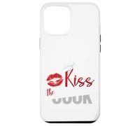 Maglietta divertente con scritta "Kiss The Culinary Chef Cook Baker" Custodia per iPhone 12 Pro Max