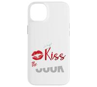 Maglietta divertente con scritta "Kiss The Culinary Chef Cook Baker" Custodia per iPhone 14 Plus