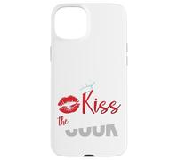 Maglietta divertente con scritta "Kiss The Culinary Chef Cook Baker" Custodia per iPhone 15 Plus