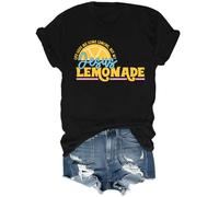 Maglietta divertente con scritta "Life Gave Me Some Lemons But My Jesus He Be Making Lemonade", Nero , XL