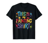 Maglietta divertente con scritta "This Is My Painting" per amanti dell'arte, regalo per donne e Maglietta