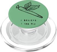 maglietta divertente, credo che posso volare, maglietta alta PopSockets PopGrip per MagSafe