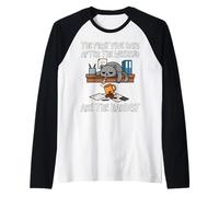Maglietta divertente da ufficio con scritta "The First Five Days Work Cat Lovers" Maglia con Maniche Raglan