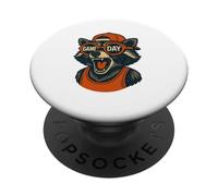 Maglietta Divertente Football Raccoon Vintage Retro PopSockets PopGrip Adesivo