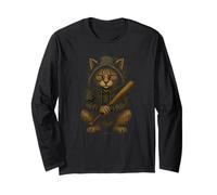 Maglietta Divertente Gatto Schubsen Umorismo Sarcastico Maglia a Manica