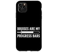 Maglietta divertente HEMA Gamer - Bruises Are My Progress Bars Custodia per iPhone 11 Pro Max