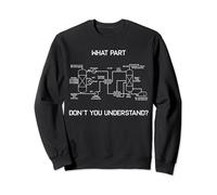 Maglietta divertente ingegnere chimico - T-shirt ingegneria chimica Felpa