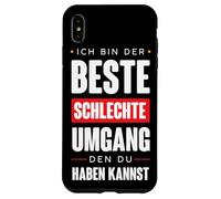 Maglietta Divertente Migliore Cattiva Influenza Humor Regalo Custodia per iPhone XS Max