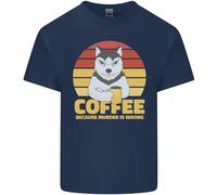 Maglietta Divertente Per Bambini Con Cani 'Perché L'Omicidio È Sbagliato'