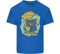 Maglietta Divertente Per Bambini Con Gufo Lettore Di Libri