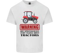 Maglietta Divertente Per Bambini Con Trattori Che Parlano