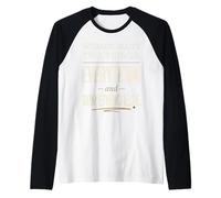 Maglietta Divertente per Donne Che vogliono Due Cose, Tutto e qualcos'altro Maglia con Maniche Raglan