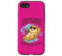 Maglietta divertente per proprietari di criceti My Hamster Can Live in Luxury Kids Custodia per iPhone SE (2020) / 7/8