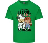 Maglietta Divertente Vegan Vegetariana Per Bambini Che Scoreggiano