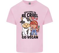 Maglietta Divertente Vegan Vegetariana Per Bambini Che Scoreggiano