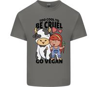 Maglietta Divertente Vegan Vegetariana Per Bambini Che Scoreggiano