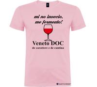 Maglietta divertente Veneto DOC - Mi no invecio, me fermento T-shirt unisex